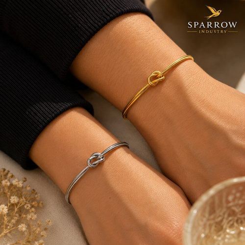 Luxury Matching Knot Bracelets for Couples